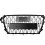 RS4 Honeycomb Grill (Svart) – Audi A4 B8.5 (2012–2015)