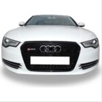 RS6 Honeycomb Grill (Svart) – Audi A6 C7 (2012-2014) - Bild 3