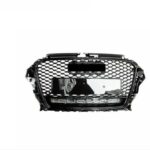 RS3 Honeycomb Grill (Svart) - Audi A3 8V (2013-2016)
