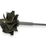 Shaft and wheel TO-02-0002