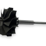 Shaft and wheel TO-02-0004