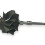 Shaft and wheel GA-02-0064