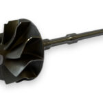 Shaft and wheel IH-02-0042